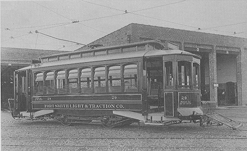 Car #29 of the Ft. Smith Trolley System