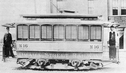 Omaha Street Railway Car by Stephenson