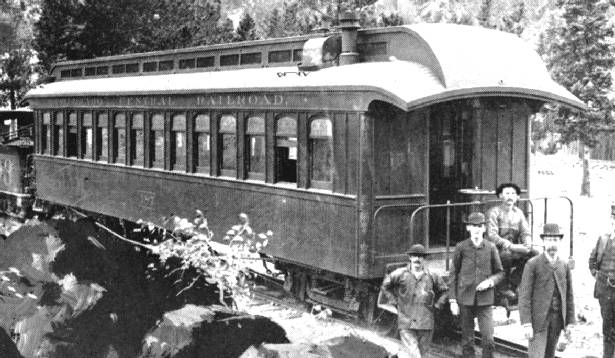 Colorado Central coach #187 (former #19)
