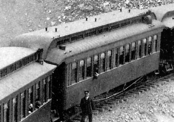 CC coach #187 or #188 at Stony Point, 1888/90