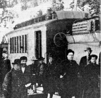 C&S #23 in upper Chalk Creek Canyon about 1915