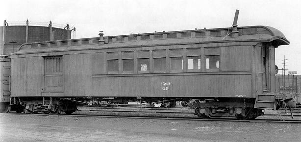Colorado & Southern Baggage-coach #29
