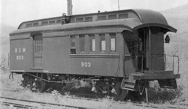 Denver Intermountain caboose #903, 1939