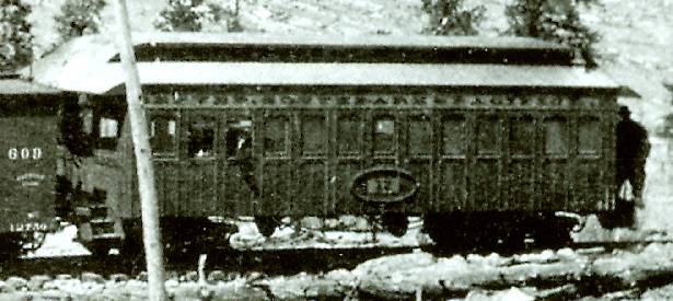 Bowers-Dure Coach at Nathrop, 1884.