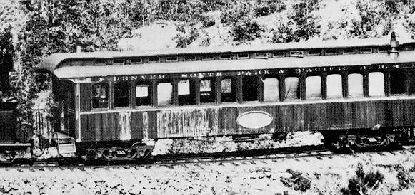 DSP&P Coach #9 as W.H. Jackson Darkroom