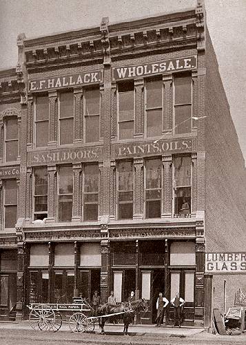 E.F. Hallack Store, c. 1880
