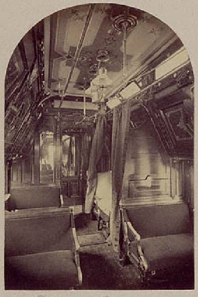 Pullman Palace Car circa 1875.