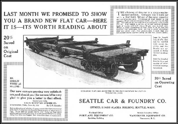 Seattle Car Company advertisement