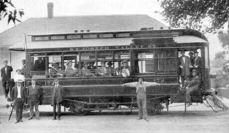 F-M Sheffield self-propelled car - right side