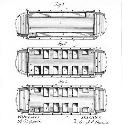 Brownell "Accelerator Car" Patent Drawing
