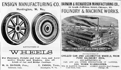 Ensign Manufacturing Co. Advertisement