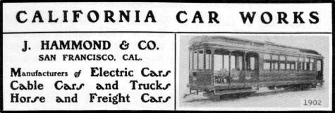 J. Hammond Advertisement