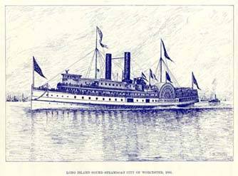 Steamship City of Worchester, 1881