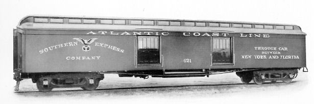 Hicks-built Atlantic Coast Line express car