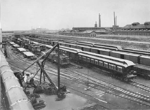 Hicks coach yard looking left from main building