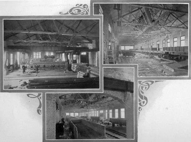 Hicks freight car erecting shops