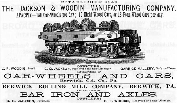 Jackson-Woodin Advertisement