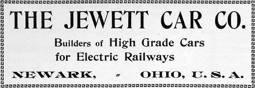 Jewett Car Company Advertisement