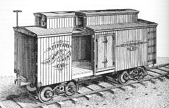 Early Tiffany Refrigerator Car