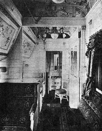 Interior of Wagner Palace car 1897
