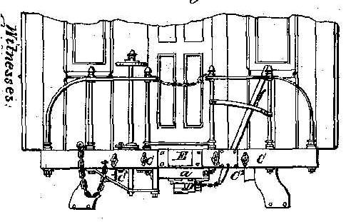 Miller Hook Patent Drawing, End View