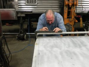 measuring sheet metal