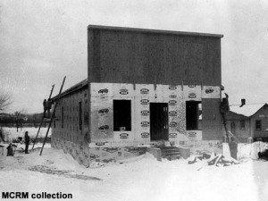 3-4-82, office building under construction; photographer unknown, MCRM collection