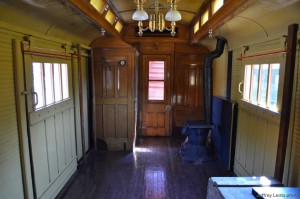 #25 restored interior baggage room, 2013.