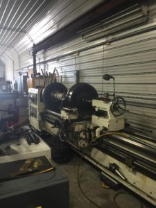 Wheel lathe