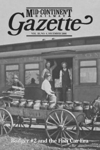 Badger #2 and the Fish Car Era Gazette  issue front cover