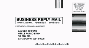 Badger #2 fundraising mailer