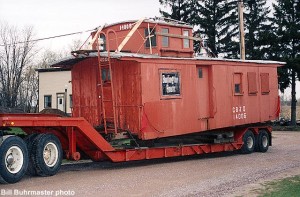 #15 arriving at North Freedom, April 22, 1988. Bill Buhrmaster photo