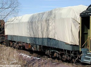 #90 stored at North Freedom, April 2000.