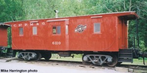 CMO 6110, repainted for Soo Line convention. 8-21-04. Mike Harrington photo.