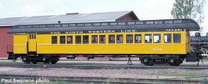 #7409 at North Freedom, October 1994. Kodachrome 35mm slide, Paul Swanson photo.