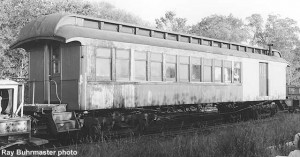 Under restoration at North Freedom, 1965. Ray Buhrmaster photo.