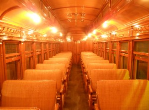 #25's beautifully restored interior, 2013.