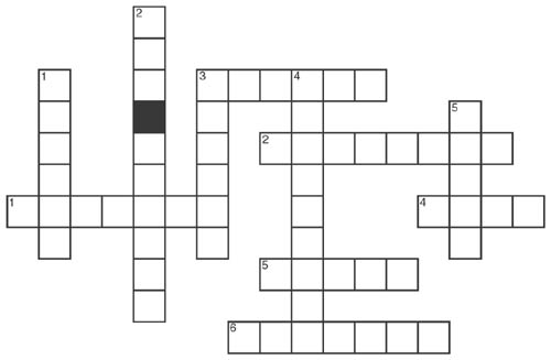 Click here to download and print our crossword puzzle