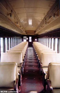 #557's interior, c.1995. MCRM collection