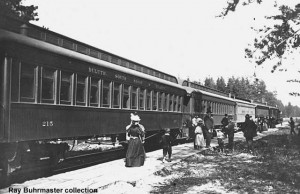 Sister car #215 in service, c.1890s. Ray Buhrmaster collection
