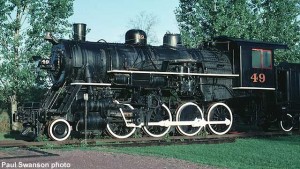 #49 on display, October 1992. Paul Swanson photo