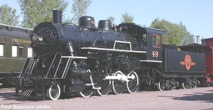 #49 on display, August 21, 2004. Paul Swanson photo.