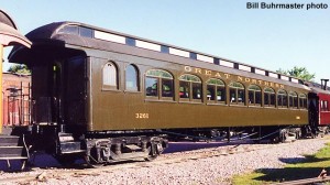 GN #3261 during Wooden Car Weekend,, August 18, 2002. Bill Buhrmaster photo.