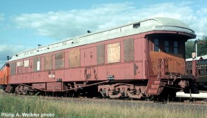 GN #A22 (Hill Car), roster photo, Sept. 1972.  Ektachrome 35mm transparency.  Philip A. Weibler photo.