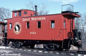 #X582 at North Freedom, November 1981. Jeff Haertlein photo
