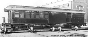 #1 builders photo at Pullman plant, 1898. Smithsonian