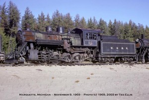 #22 at Marquette, MI, November 9, 1969. Ted Ellis photo.