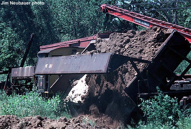 #711 in use, 1974. Jim Neubauer photo