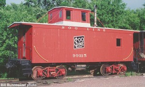 #99115 at North Freedom, c.1989. Bill Buhrmaster photo