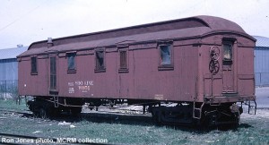 SOO #W951 at Madison, WI, enroute to MCRM. April 1965.  Ron Jones photo, MCRM collection.